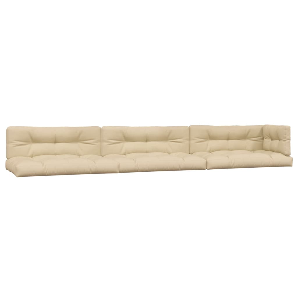 vidaXL 6 Piece Patio Pallet Sofa Set with Cushions Solid Wood Acacia-2