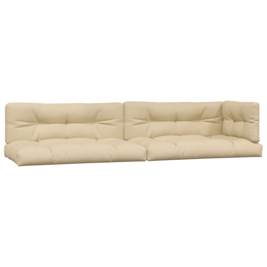 vidaXL 6 Piece Patio Pallet Sofa Set with Cushions Solid Wood Acacia-3