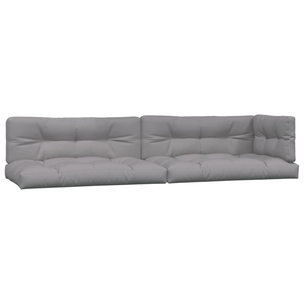 vidaXL 6 Piece Patio Pallet Sofa Set with Cushions Solid Wood Acacia-3