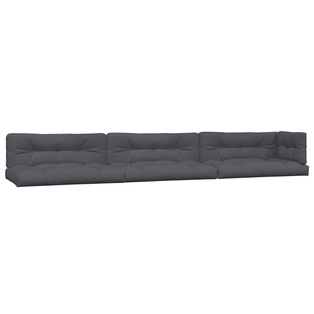 vidaXL 6 Piece Patio Pallet Sofa Set with Cushions Solid Wood Acacia-2