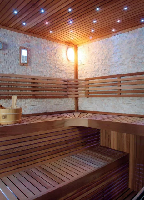 Sauna Room for 6 People / Traditional Finnish Sauna / General Sauna Room (For Chubby Male & Female))