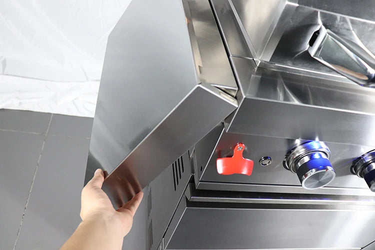 Window Grill Design Portable Garden Kitchen Electric Motor 6 burner Barbecue Bgas Bbq Grill