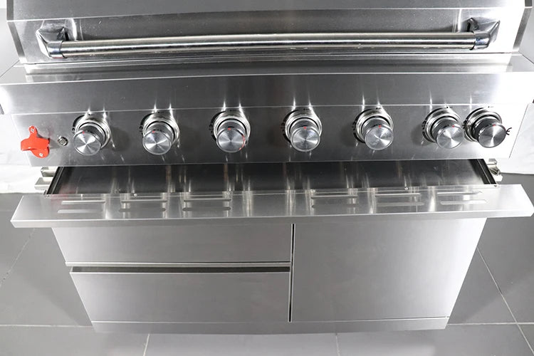 Window Grill Design Portable Garden Kitchen Electric Motor 6 burner Barbecue Bgas Bbq Grill