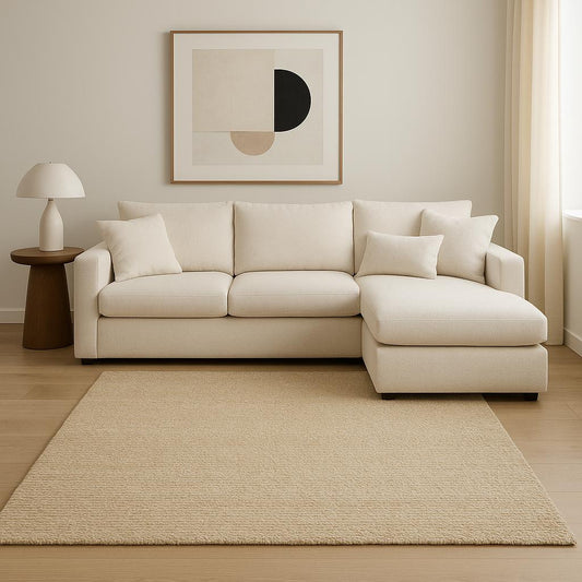 9' X 12' Natural Jute Hand Woven Area Rug-0