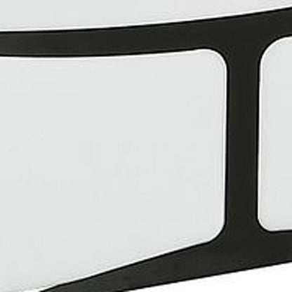 White Italian Leather Power Reclining U Shaped Eight Piece Corner Sectional With Console-4