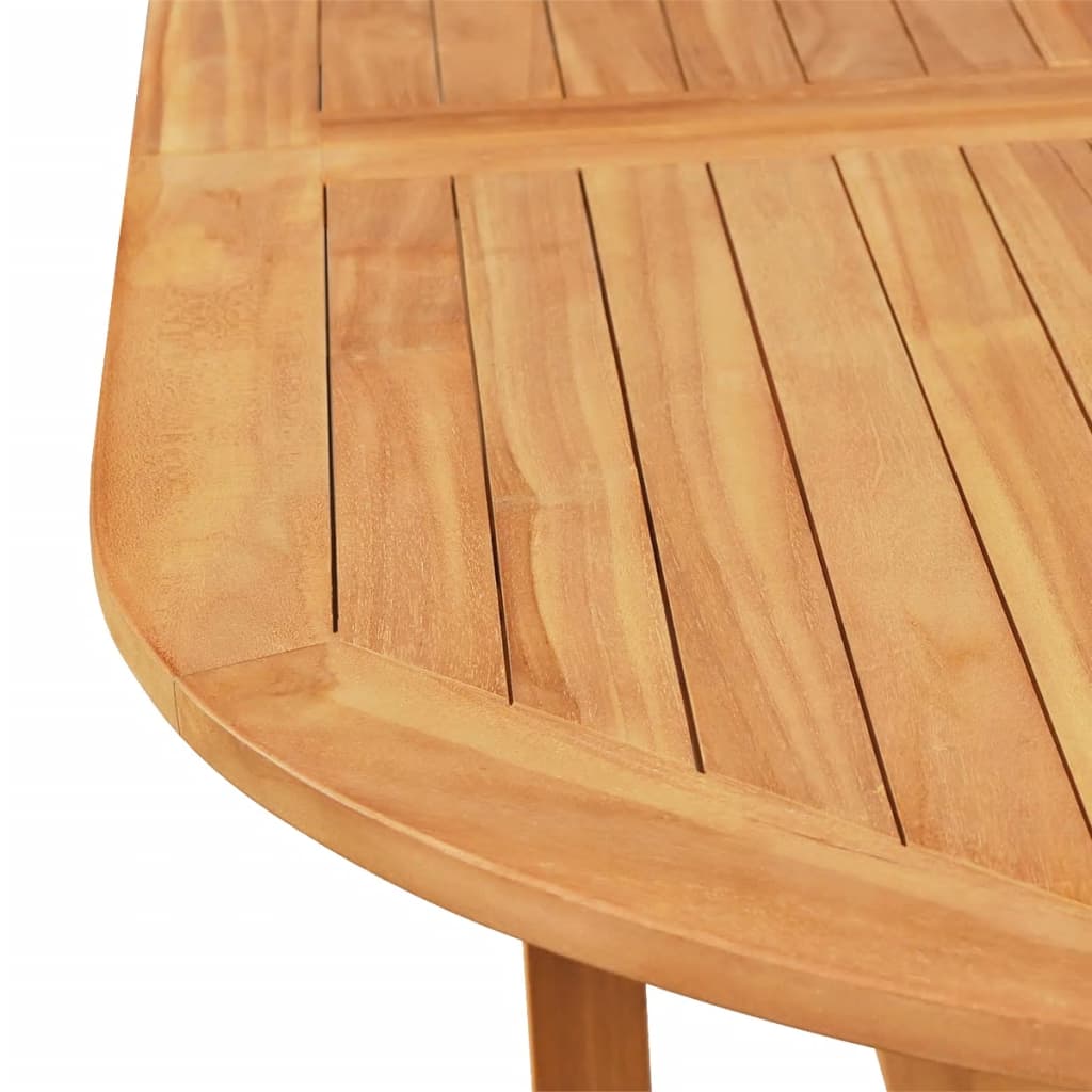 vidaXL 7 Piece Patio Dining Set with Cushions Solid Teak Wood-3