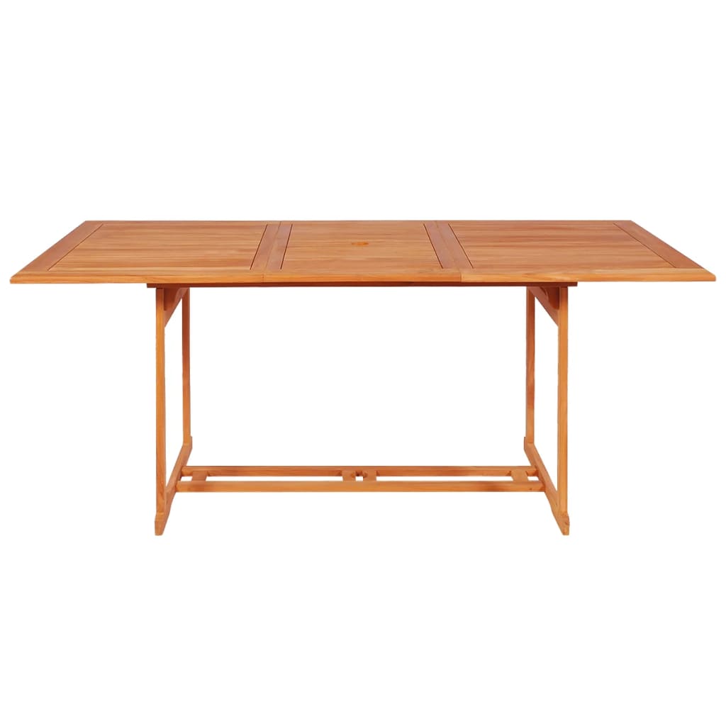 vidaXL 9 Piece Patio Dining Set with Cushions Solid Teak Wood-1