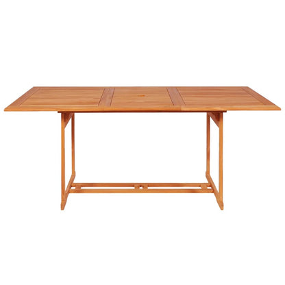 vidaXL 9 Piece Patio Dining Set with Cushions Solid Teak Wood-1