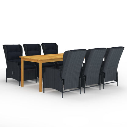 vidaXL Patio Dining Set Outdoor Dining Table and Chairs Patio Conversation Set-0