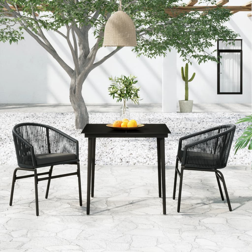 vidaXL Patio Dining Set Outdoor Garden Seat 3/5/7/9 Piece Multi Colors/Sizes-7