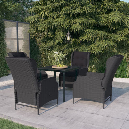 vidaXL Patio Dining Set Outdoor Dining Set Table and Chair Set for Garden-12