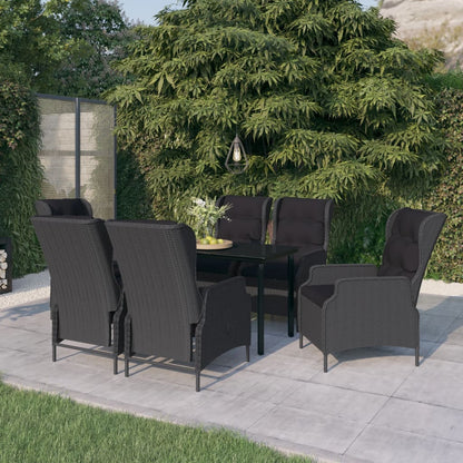 vidaXL Patio Dining Set Outdoor Dining Set Table and Chair Set for Garden-16