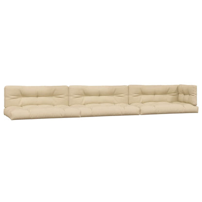 vidaXL 6 Piece Patio Pallet Sofa Set with Cushions Solid Wood Acacia-2