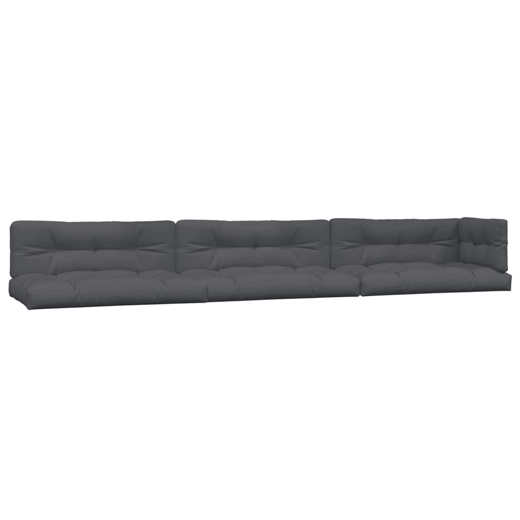vidaXL 6 Piece Patio Pallet Sofa Set with Cushions Solid Wood Acacia-1