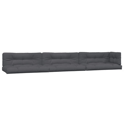 vidaXL 6 Piece Patio Pallet Sofa Set with Cushions Solid Wood Acacia-1