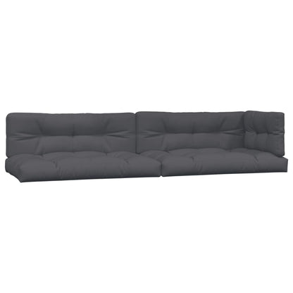 vidaXL 6 Piece Patio Pallet Sofa Set with Cushions Solid Wood Acacia-2