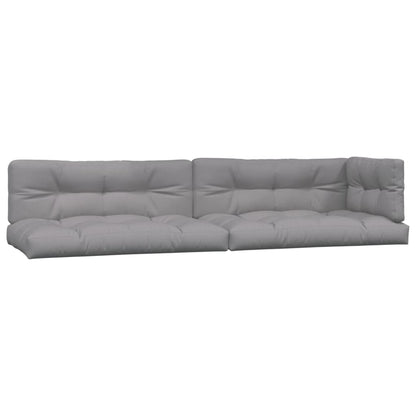 vidaXL 6 Piece Patio Pallet Sofa Set with Cushions Solid Wood Acacia-3