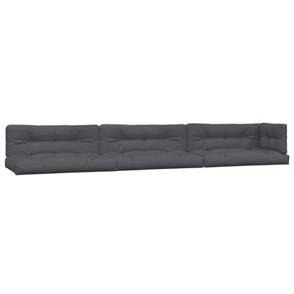 vidaXL 6 Piece Patio Pallet Sofa Set with Cushions Solid Wood Acacia-2