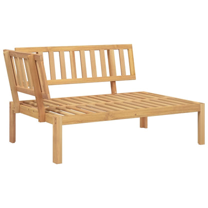 vidaXL 6 Piece Patio Pallet Sofa Set with Cushions Solid Wood Acacia-2