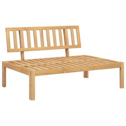 vidaXL 6 Piece Patio Pallet Sofa Set with Cushions Solid Wood Acacia-3
