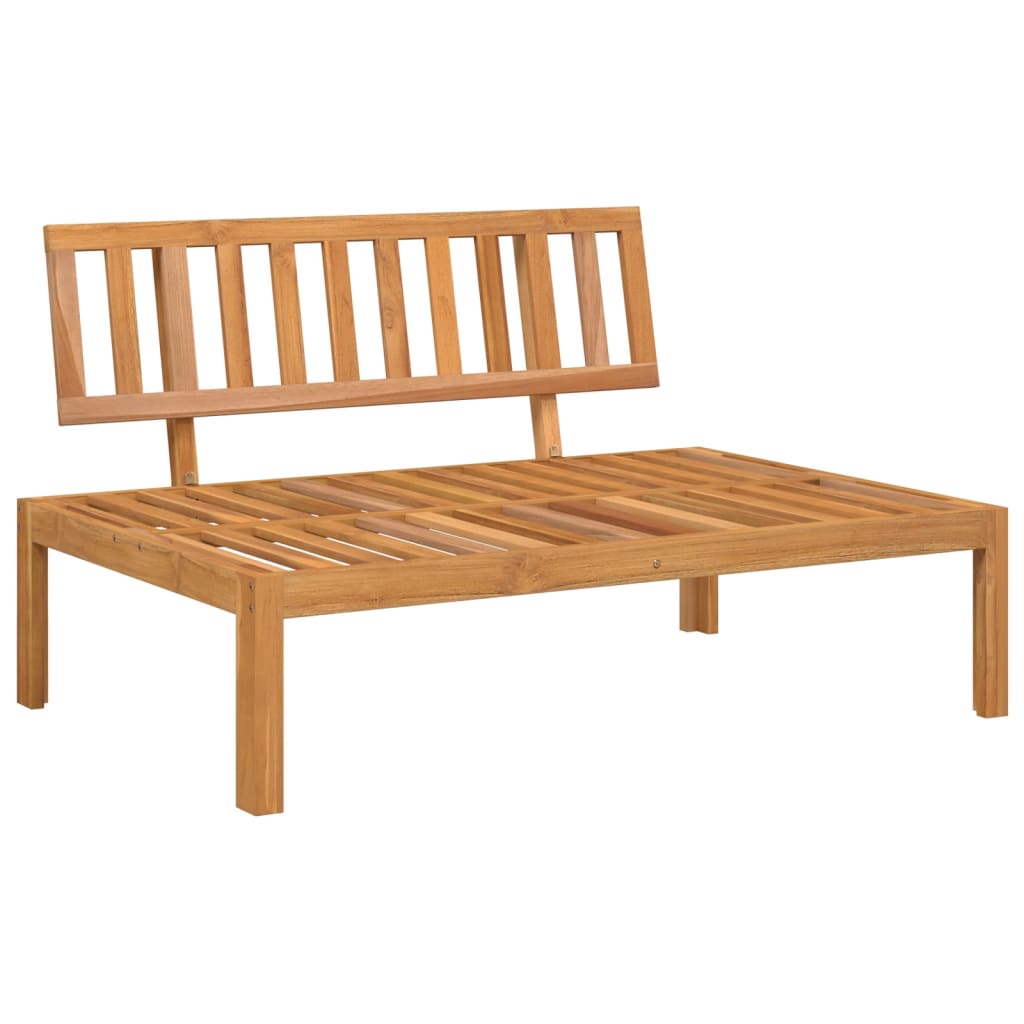 vidaXL 6 Piece Patio Pallet Sofa Set with Cushions Solid Wood Acacia-3