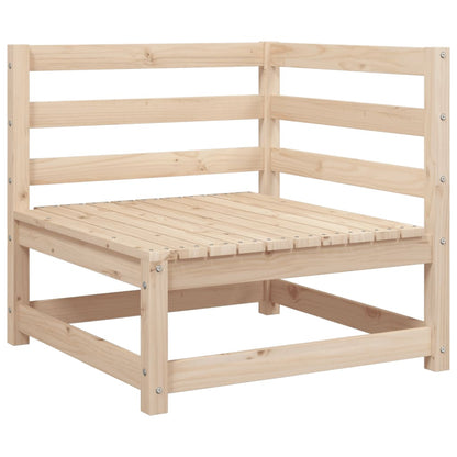 vidaXL 9 Piece Patio Sofa Set Solid Wood Pine-3