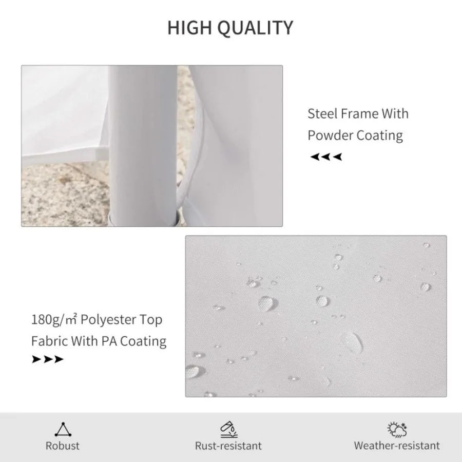 29 x 21 ft Party Tent Wedding Tent with Sidewalls Heavy Duty Event Tent with 2 Doors and 8 Windows Outdoor Gazebo Tent for Part