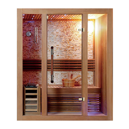Sauna Room for 6 People / Traditional Finnish Sauna / General Sauna Room (For Chubby Male & Female))