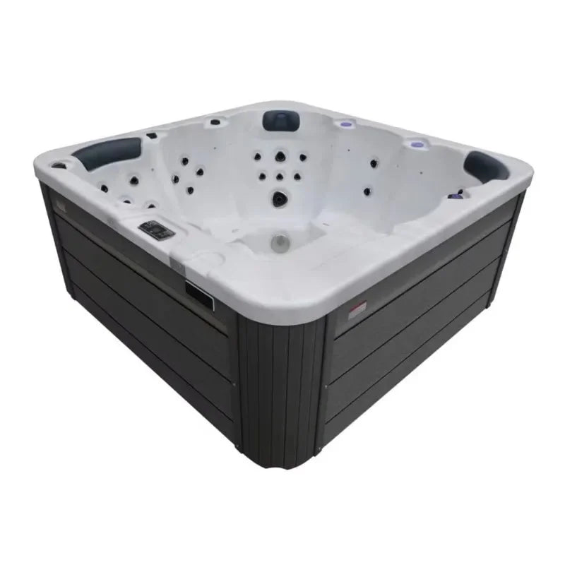 LED  approved  acrylic massage hot tub above ground jacuzzier outdoor spa for 6 person