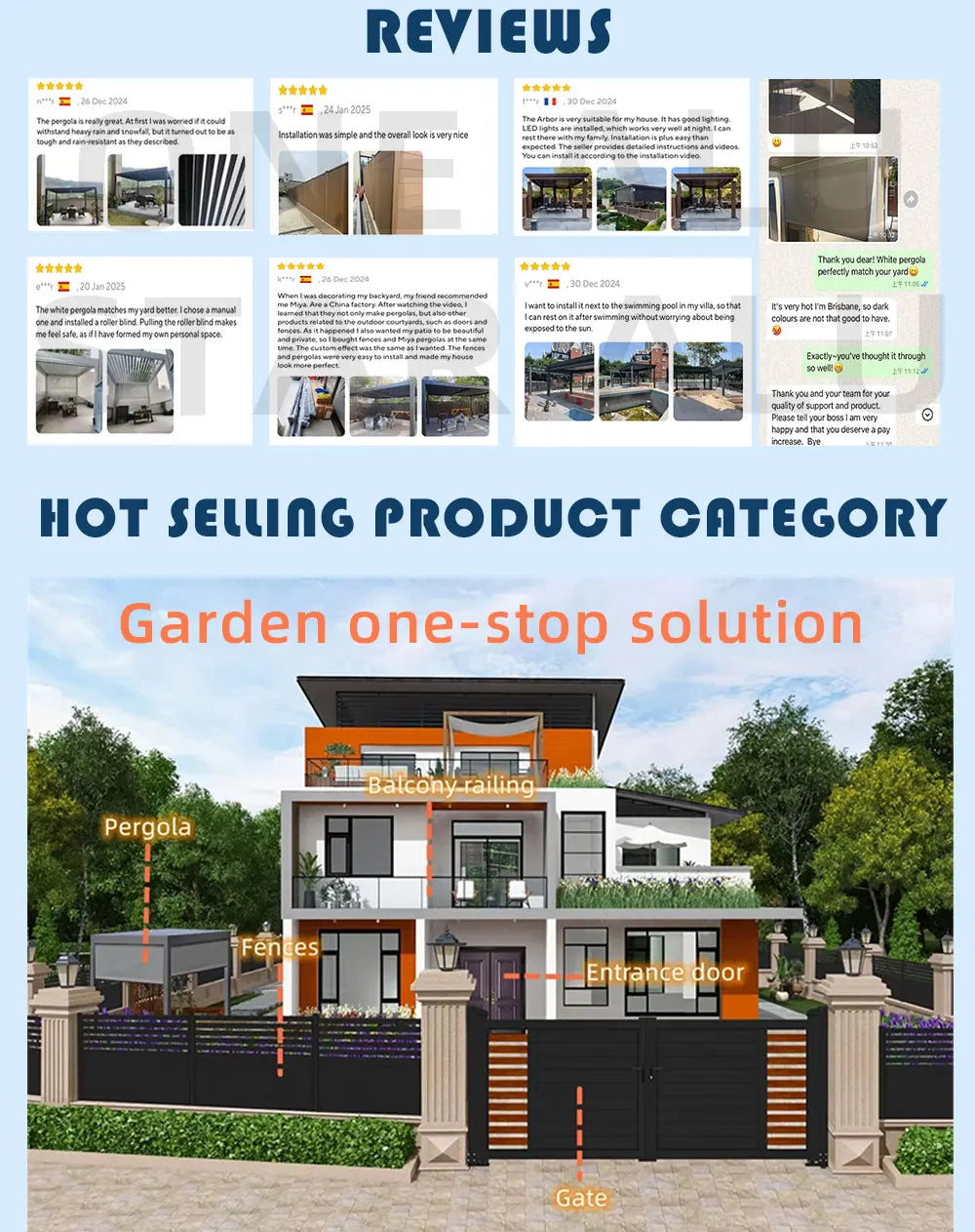 Bioclimatic Aluminum  Pergola customized size Outdoor Beach Swimming Pool With Motorized Screen Set Louvered Pergola